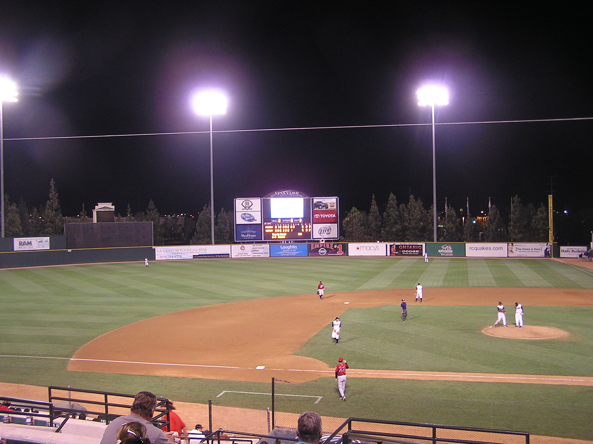 Nightfall at Rancho Cucamonga