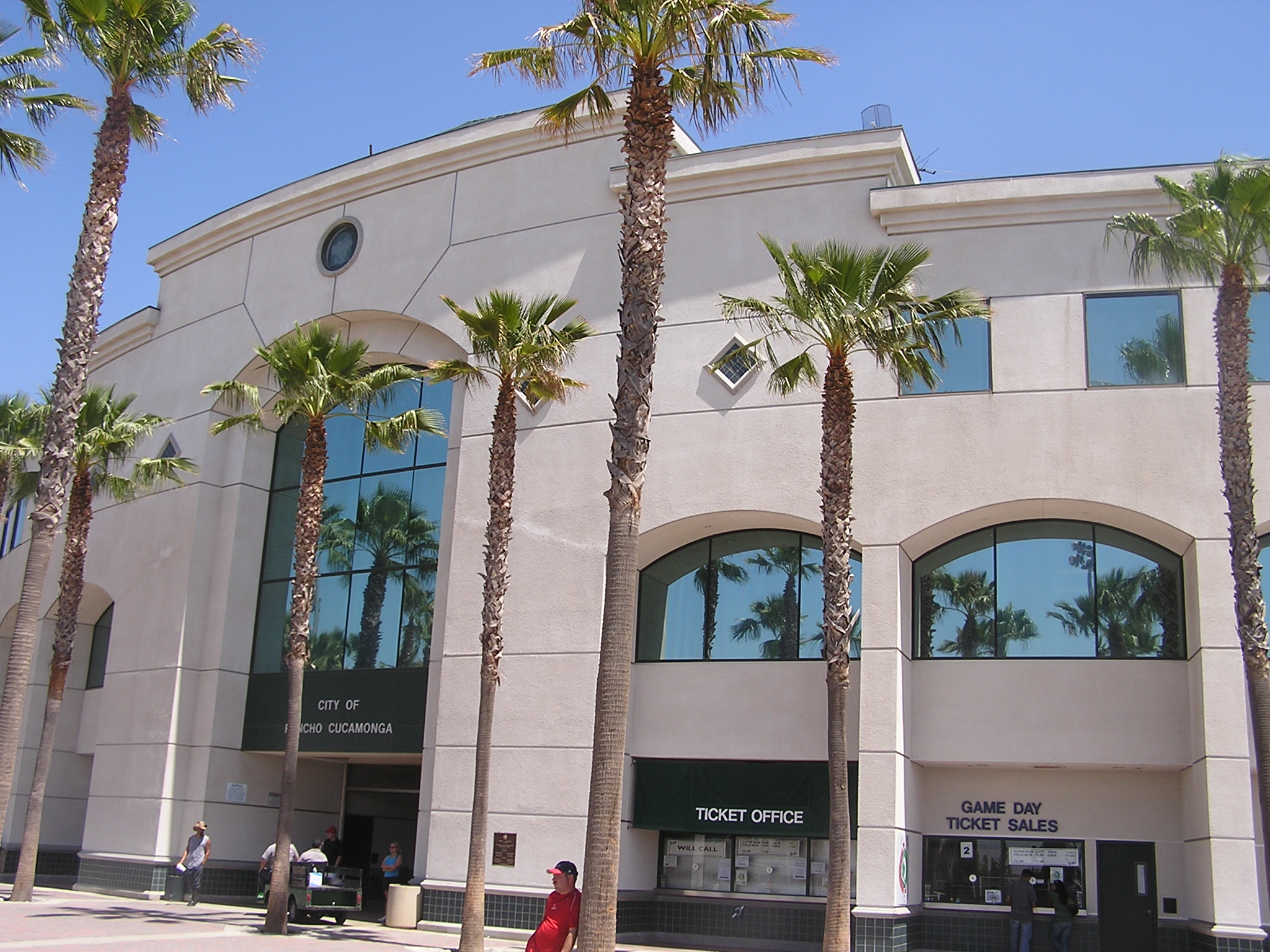 A grand entranceway - Rancho Cucamonga, Ca.