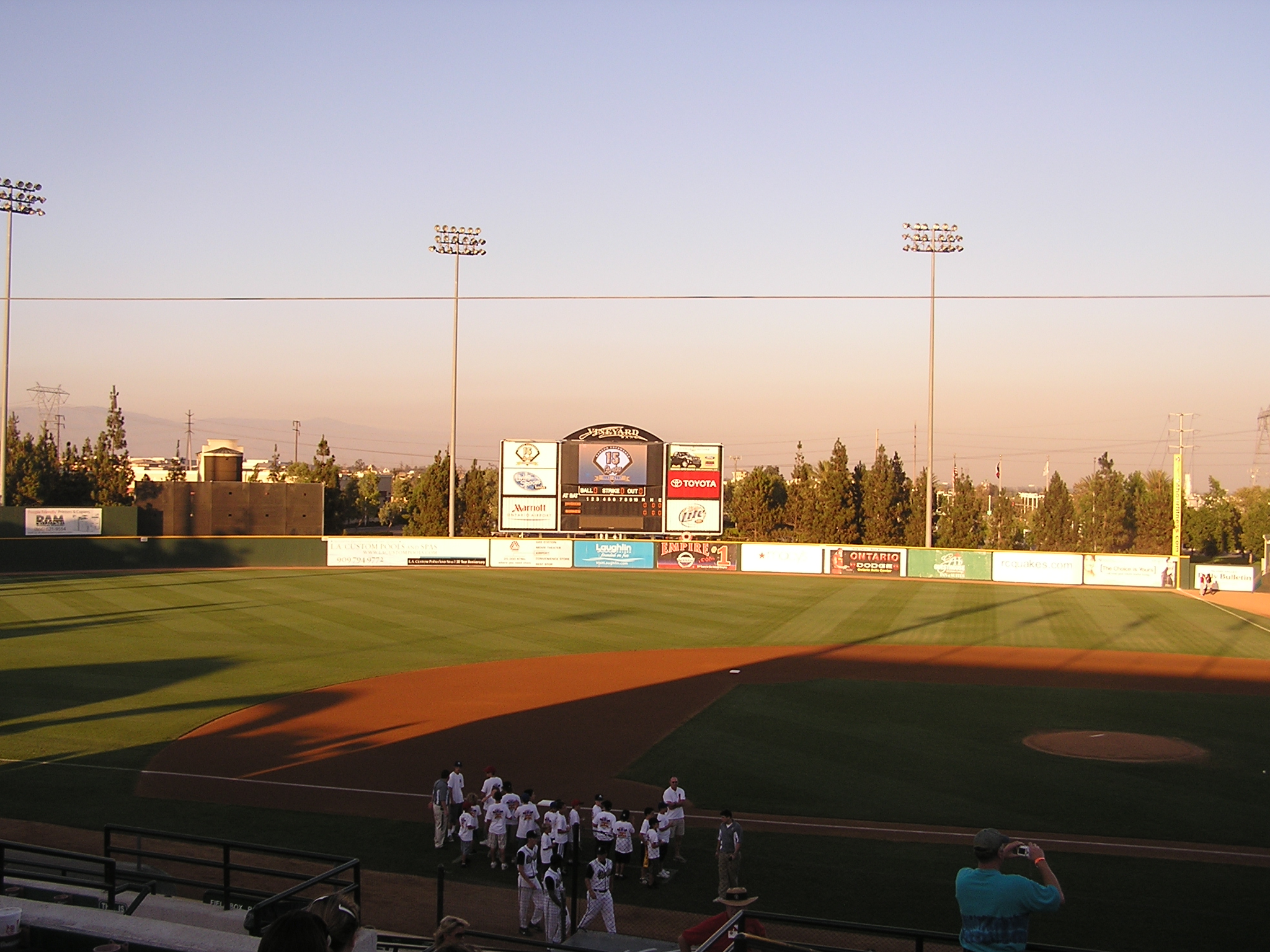 Dusk at Rancho Cucamonga - The Epicenter